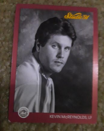 1991 Leaf Studio #209 Kevin McReynolds — front