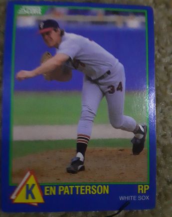 1989 Score Hottest 100 Rising Stars #61 Ken Patterson — front