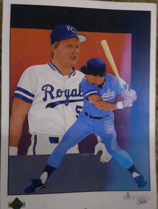 1989 Upper Deck #689 George Brett Kansas City Royals — front