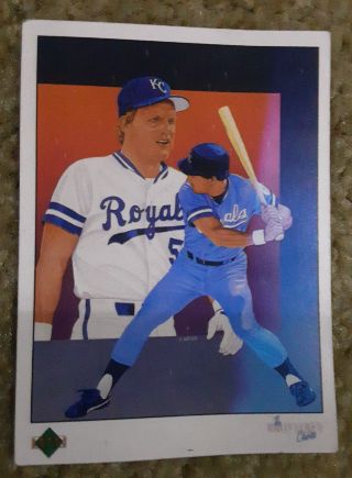 1989 Upper Deck #689 George Brett — front