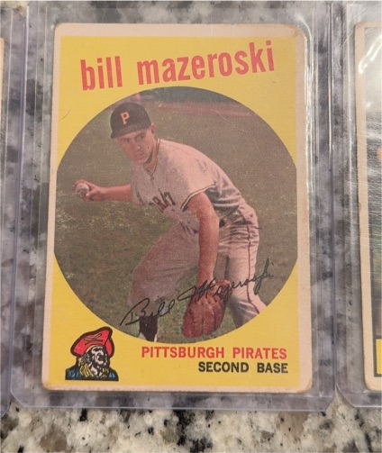 1959 Topps #415 Bill Mazeroski — front