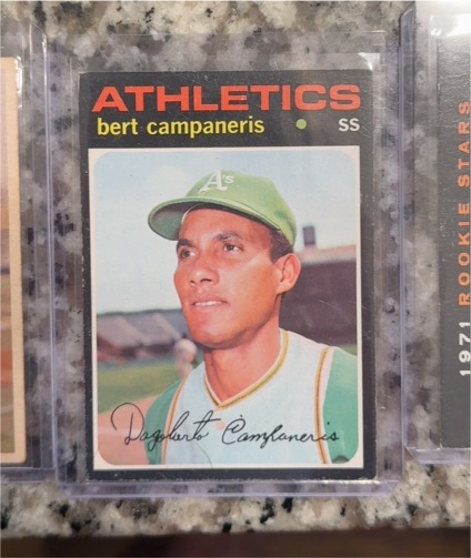 1971 Topps #440 Bert Campaneris — front
