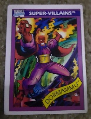 1990 Impel Marvel Universe Series 1 #69 Dormammu — front