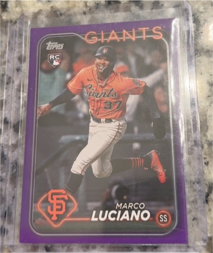 2024 Topps Series 1 #232 Marco Luciano — front
