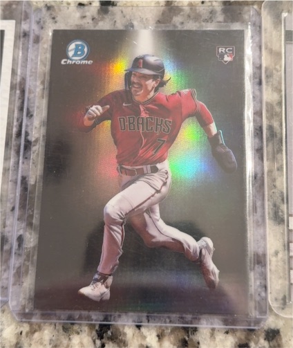 2023 Bowman Chrome #BS-1 Corbin Carroll — front