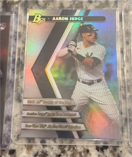 2017 Bowman's Best #1 Aaron Judge — front