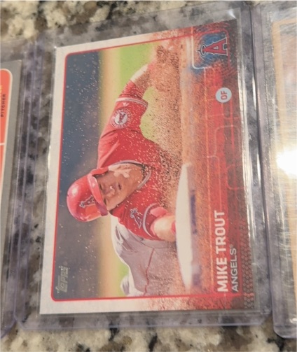 2015 Topps Series One #300 Mike Trout — front