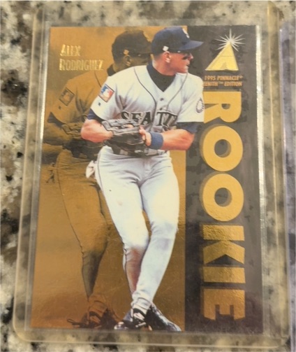 1995 Pinnacle Zenith Edition #146 Alex Rodriguez — front