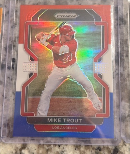 2022 Panini Prizm #138 Mike Trout — front