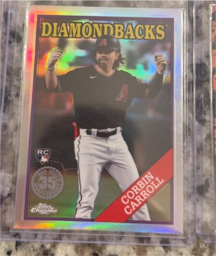 2023 Topps Chrome Update #88CU-20 Corbin Carroll Arizona Diamondbacks — front