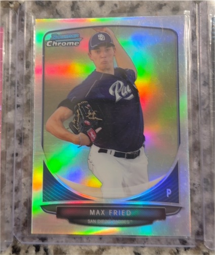 2013 Bowman Chrome Draft Top Prospects #TP-14 Max Fried — front
