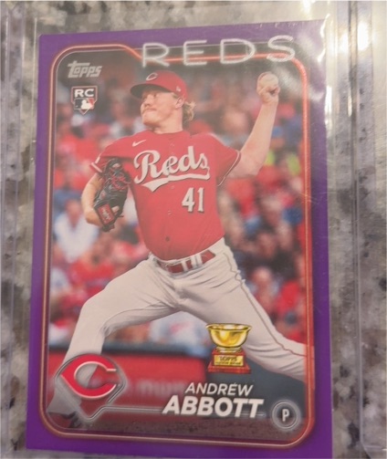2024 Topps Series 1 #214 Andrew Abbott — front