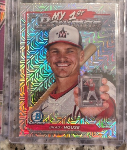 2024 Bowman Chrome My 1st Bowman #M1B-39 Brady House — front
