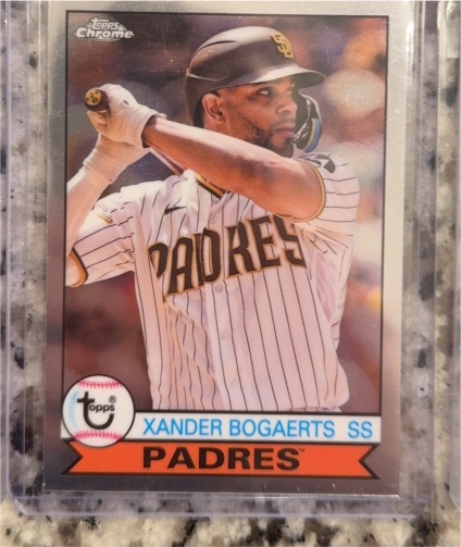 2023 Topps Chrome Lids Mitchell & Ness #79-5 Xander Bogaerts — front