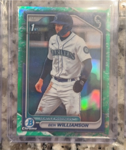 2024 Bowman Chrome #BCP-67 Ben Williamson — front