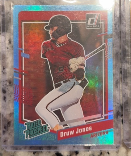 2023 Donruss Rated Prospect #59 Druw Jones — front