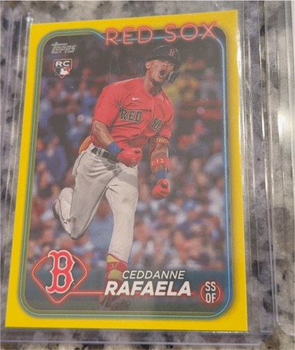 2024 Topps Series 1 #313 Ceddanne Rafaela — front