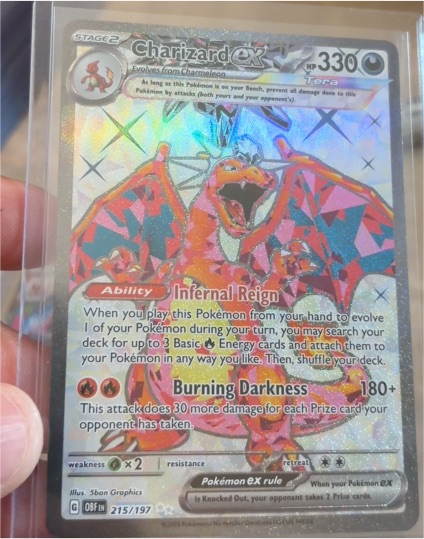 2023 Pokémon ex 074 Charizard — front
