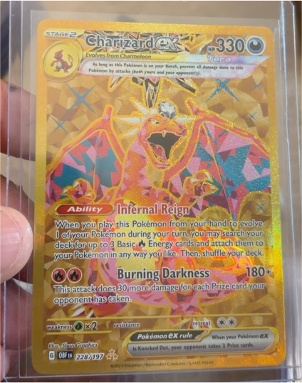 2023 Pokémon #228 Charizard ex — front
