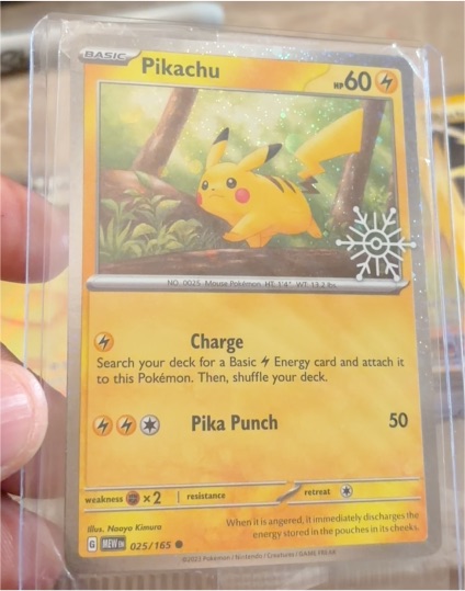 2024 Pokémon McDonald's Promo #002 Pikachu — front