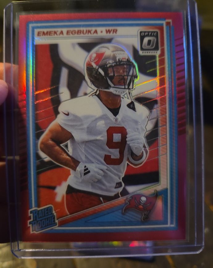 2025 Panini Donruss Optic #265 Emeka Egbuka — front