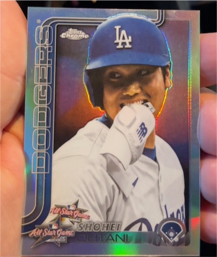 2025 Topps Chrome Update Shohei Ohtani All Star Game #ASGC-18 Dodgers — front