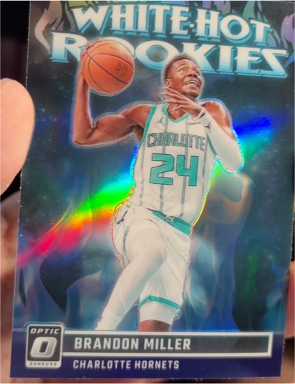2023-24 Donruss Optic #10 Brandon Miller — front