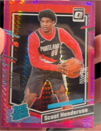 2023-24 Panini Donruss Optic #239 Scoot Henderson — front