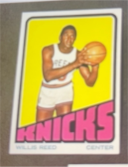 1972-73 Topps #129 Willis Reed — front