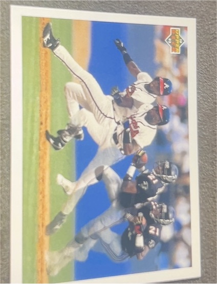 1992 Upper Deck #SP3 Deion Sanders Prime Time's Two — front