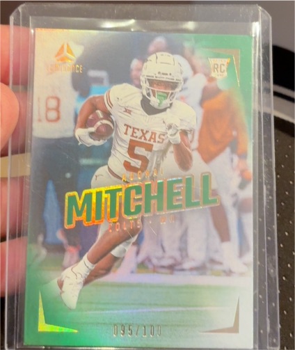 2024 Panini Luminance #135 Adonai Mitchell — front