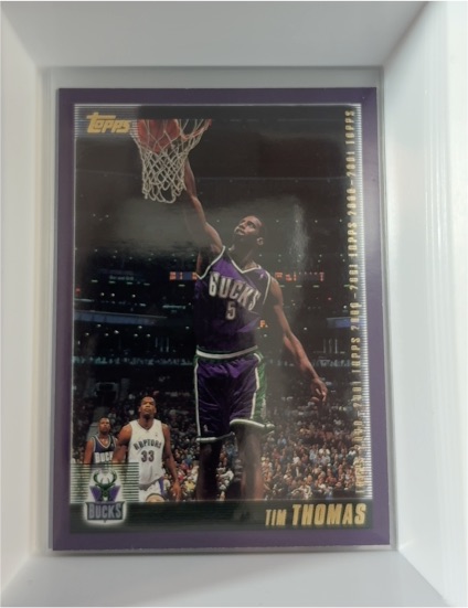 2000-01 Topps #45 Tim Thomas — front