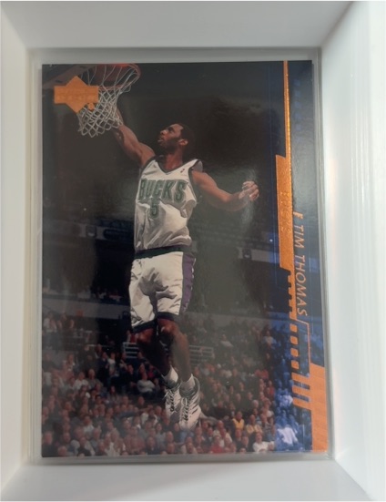 2000-01 Upper Deck #92 Tim Thomas Milwaukee Bucks — front