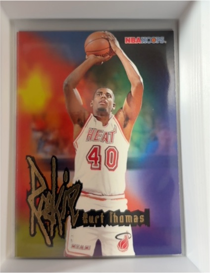 1995-96 NBA Hoops #269 Kurt Thomas Rookie — front