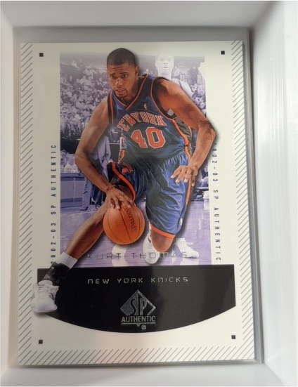 2002-03 Upper Deck SP Authentic #62 Kurt Thomas — front