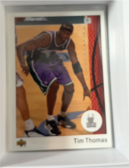 2002-03 Upper Deck Authentics #45 Tim Thomas — front