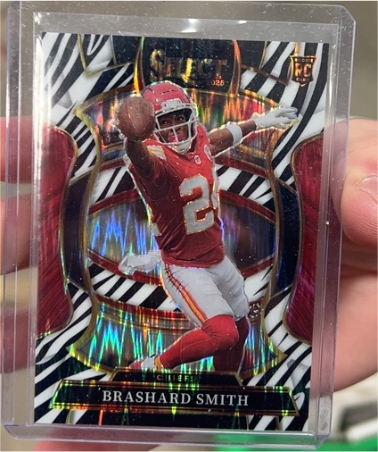2025 Panini Select #9 Brashard Smith — front