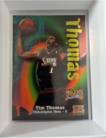 1997-98 Skybox Z-Force #120 Tim Thomas — front
