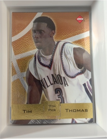 1997 Collector's Edge #7 Tim Thomas — front
