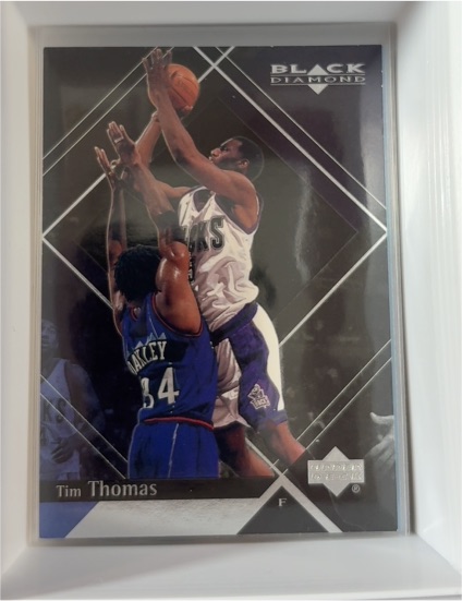 1999-00 Upper Deck Black Diamond #46 Tim Thomas — front