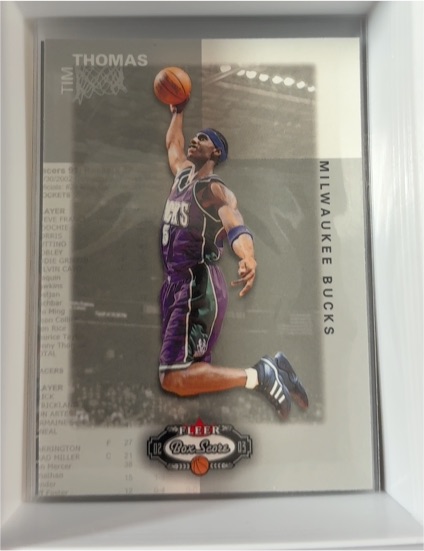 2002-03 Fleer Box Score #65 Tim Thomas — front
