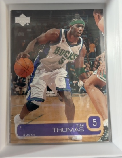 2002-03 Upper Deck #86 Tim Thomas — front