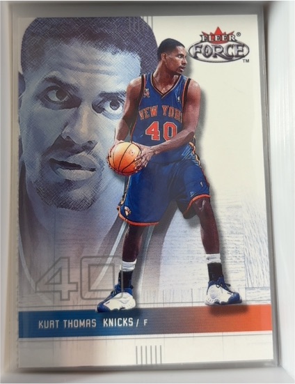 2001-02 Fleer Force #97 Kurt Thomas — front