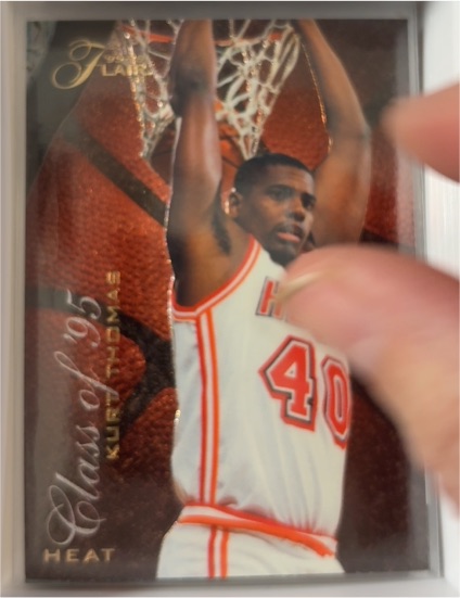 1995-96 Flair Class of '95 #R-11 Kurt Thomas — front