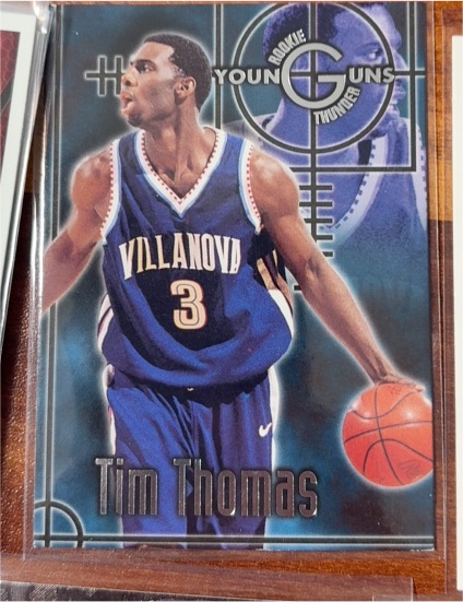 1997 Wheels Rookie Thunder Young Guns #YG3 Tim Thomas — front