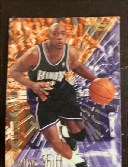 1996-97 Fleer Swing Shift #12 Mitch Richmond — front