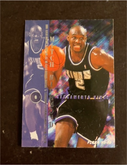 1995-96 Fleer #162 Mitch Richmond — front
