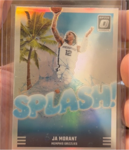 2024-25 Donruss Optic #15 Ja Morant Splash! — front