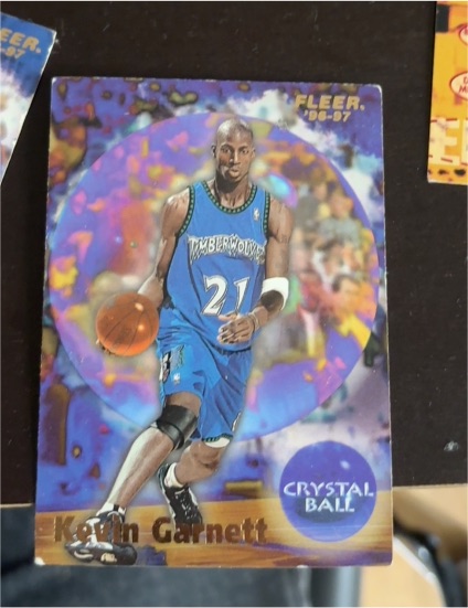 1996-97 Fleer Crystal Ball #269 Kevin Garnett — front