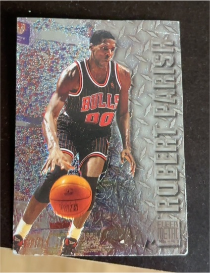 1996-97 Fleer Metal #159 Robert Parish — front